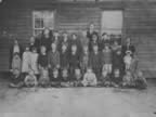 Teacher Colin Strickland & Students, Oak Grove School, circa 1926
